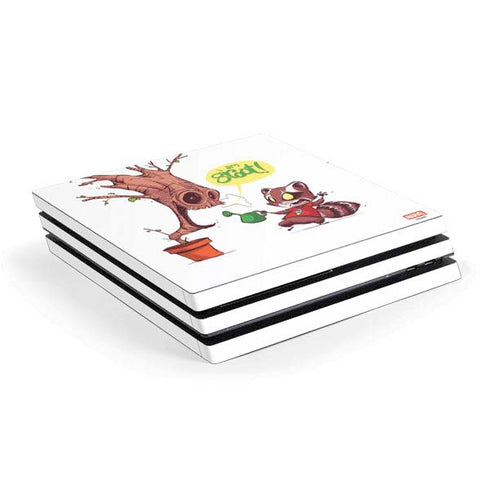Marvel Rocket Raccoon and Groot Tall Tails PlayStation PS4 Skins